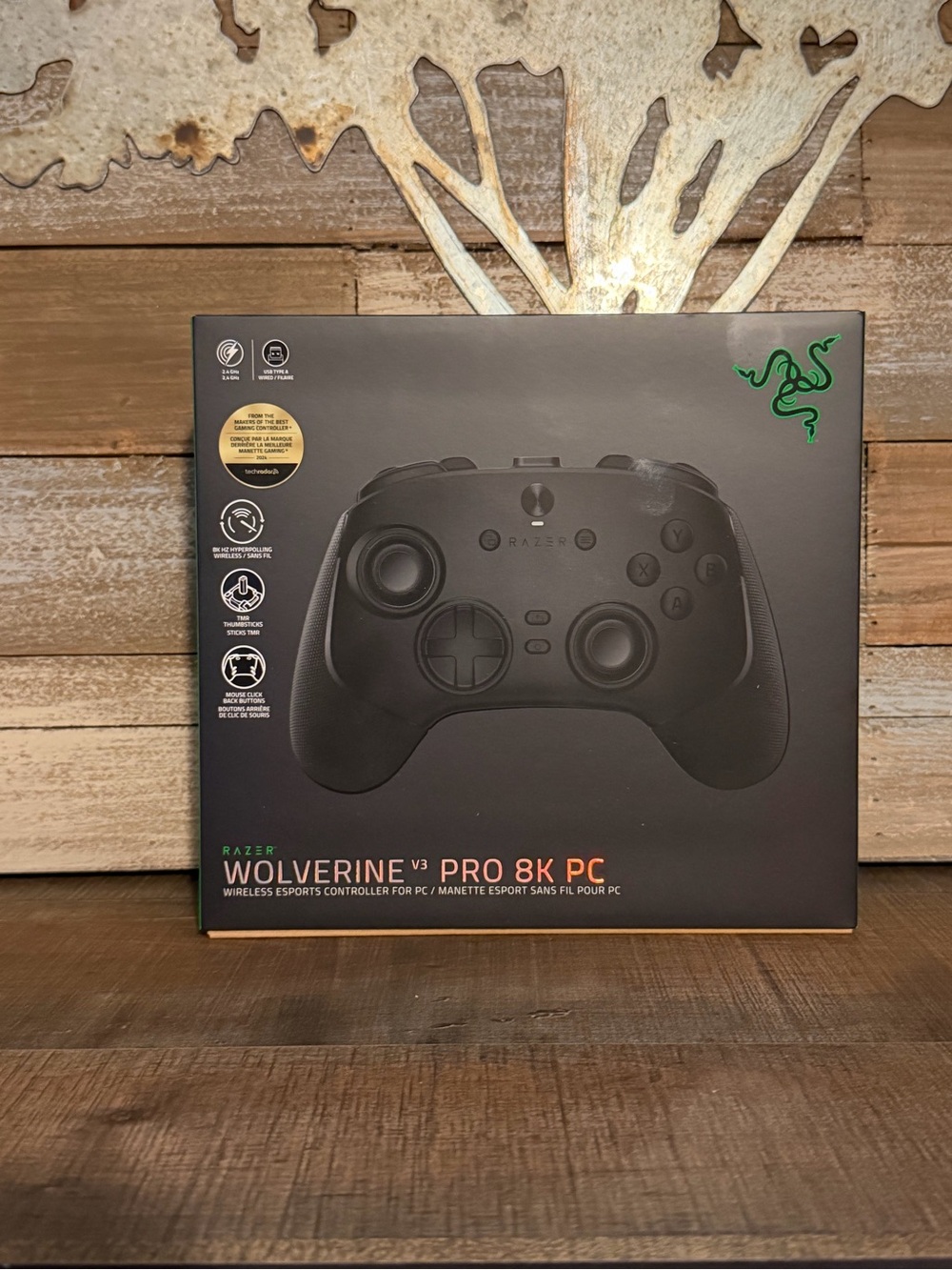 Razer Wolverine V3 Pro 8K PC Wireless Gaming Controller, Black